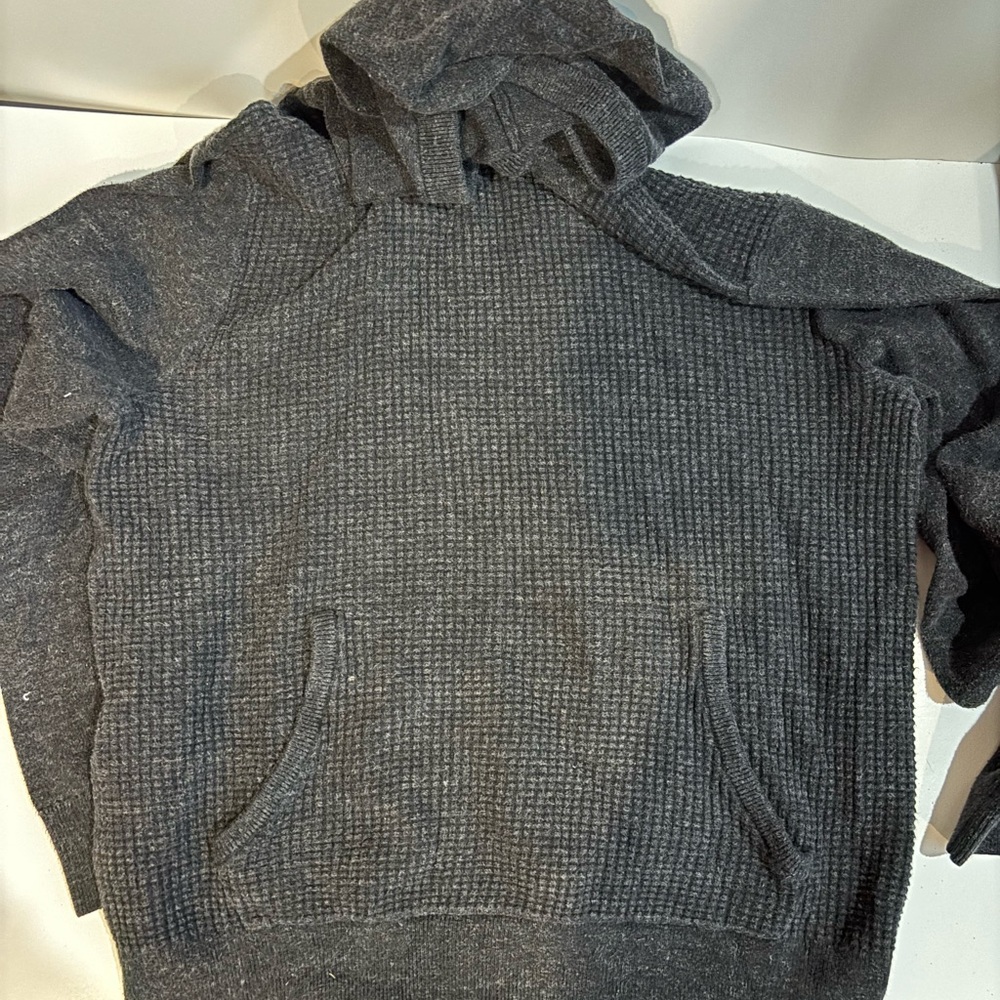 Gray Gap Hooded Sweater